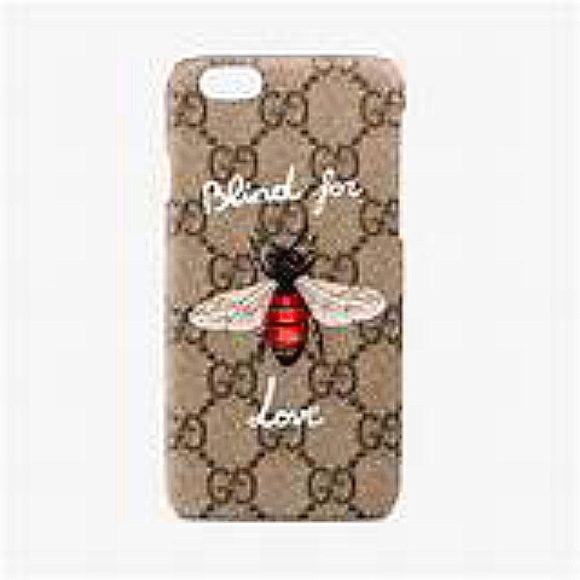 GUCCI IPHONE NIB PHONE CASE BLIND FOR LOVE - Picture 2 of 6